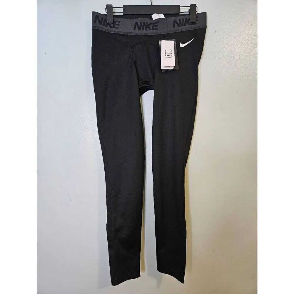 Nike men's black compression/training leggings. Size L. NWT.